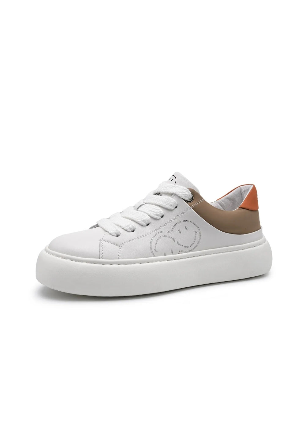 SMILEY丨Men's Lightweight Smiley Leather Sneakers - PSYLOS 1, SMILEY丨Men's Lightweight Smiley Leather Sneakers, Casual Sneakers, SMILEY•JAPAN, PSYLOS 1